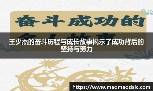 王少杰的奋斗历程与成长故事揭示了成功背后的坚持与努力